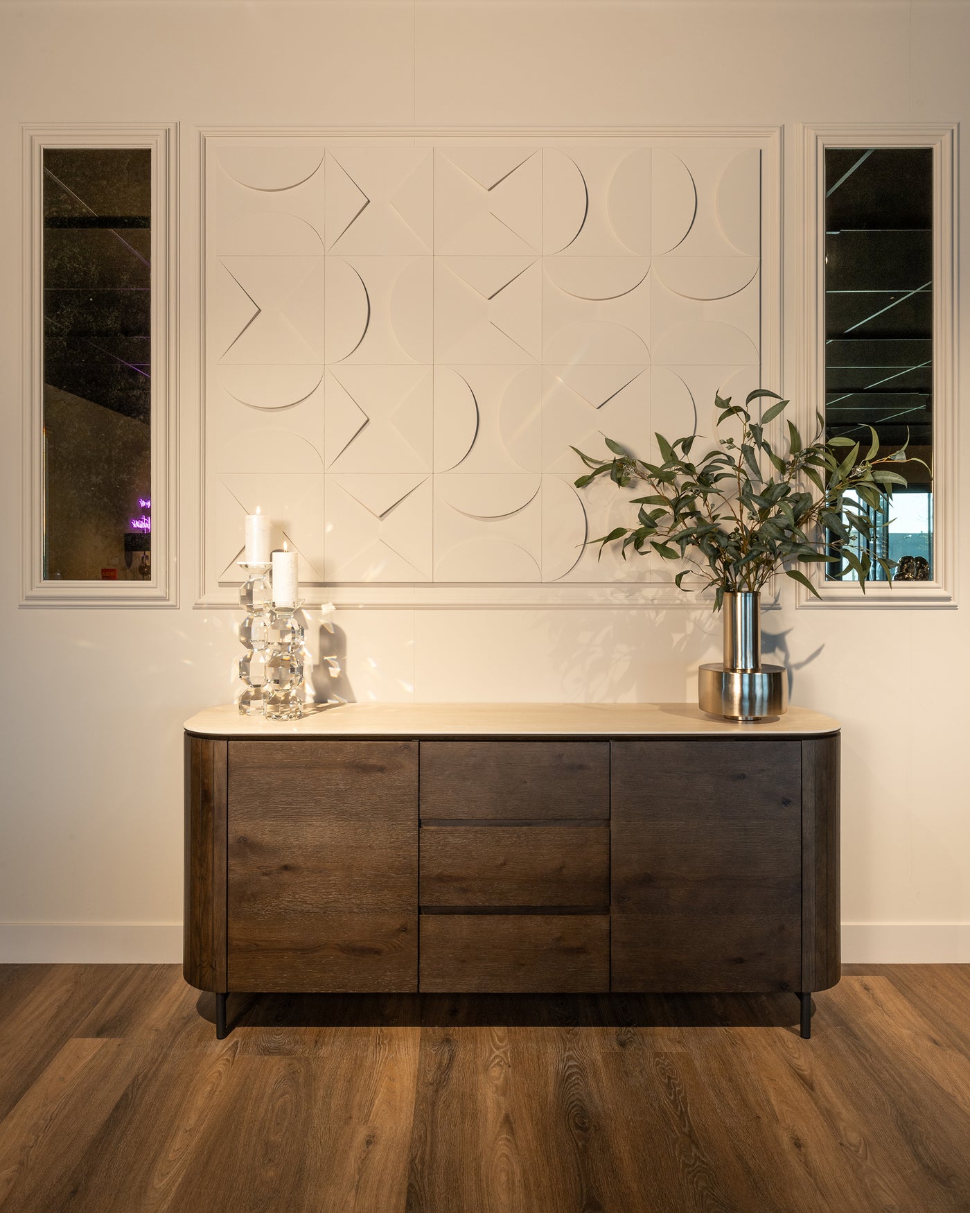 Richmond Interiors Sideboard Ritz 2-türig | Braun