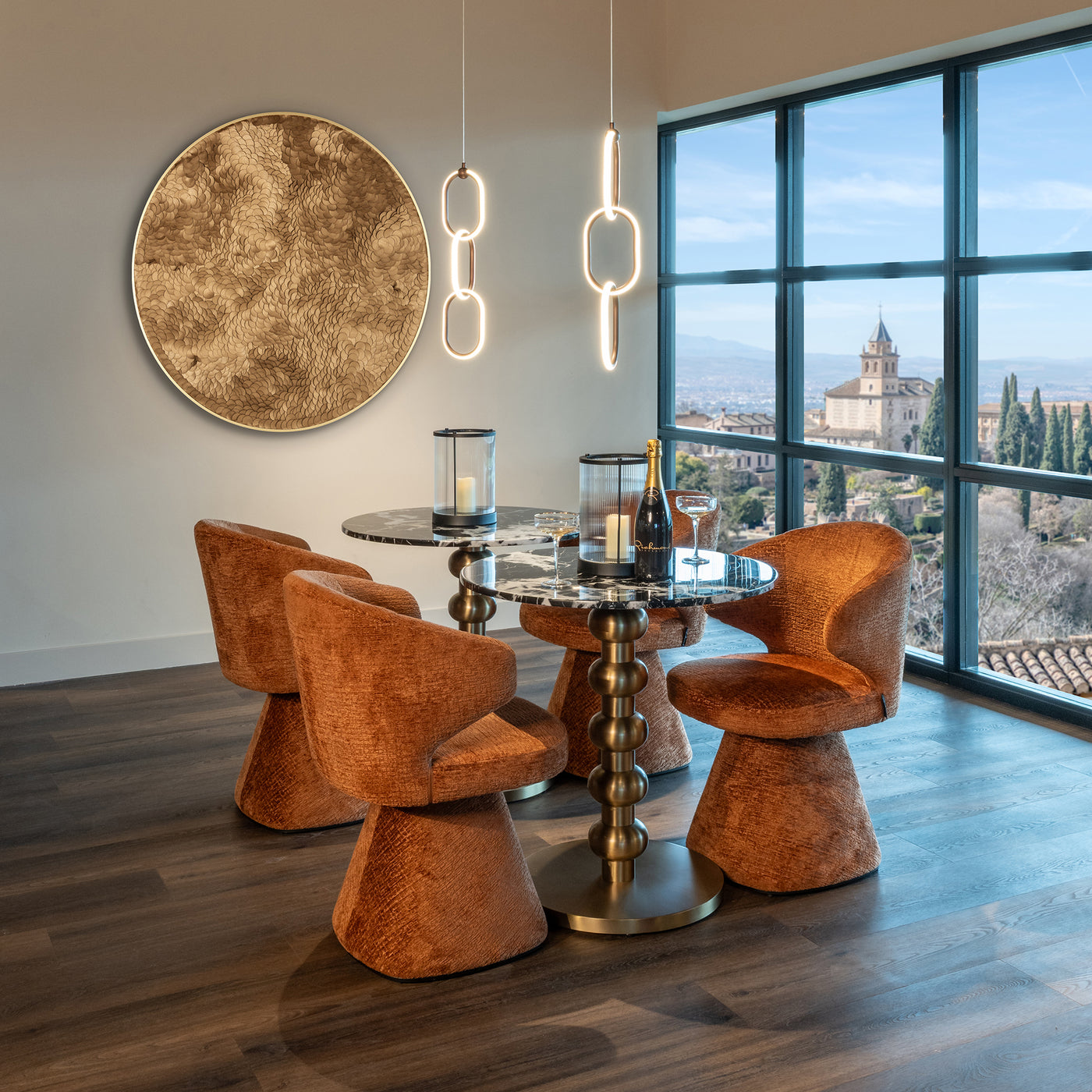 Richmond InteriorsDining room chair Gatsbi | Fusion 126 Copper