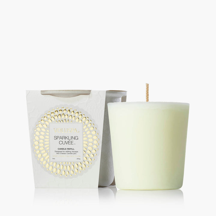 Voluspa Nachfüllkerze Sparkling Cuvée Classic Candle