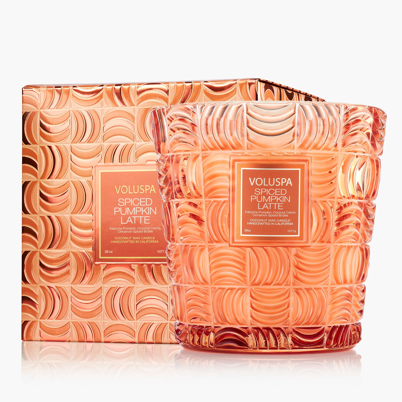 Voluspa 3-Docht Duftkerze Spiced Pumpkin Latte | 1.077 g