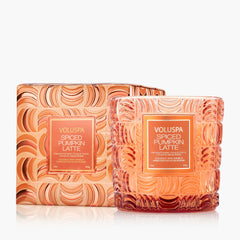 Voluspa Scented Candle Spiced Pumpkin Latte | Luxe Classic