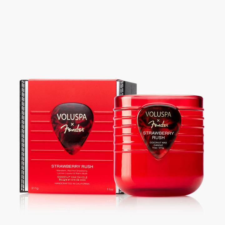 Voluspa Duftkerze Strawberry Rush Fender Collection Luxe Classic Candle