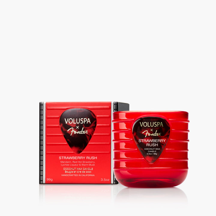 Voluspa Duftkerze Strawberry Rush Fender Collection Small Jar