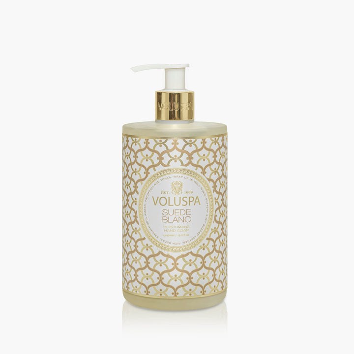 Voluspa Flüssigseife Suede Blanc | 450 ml