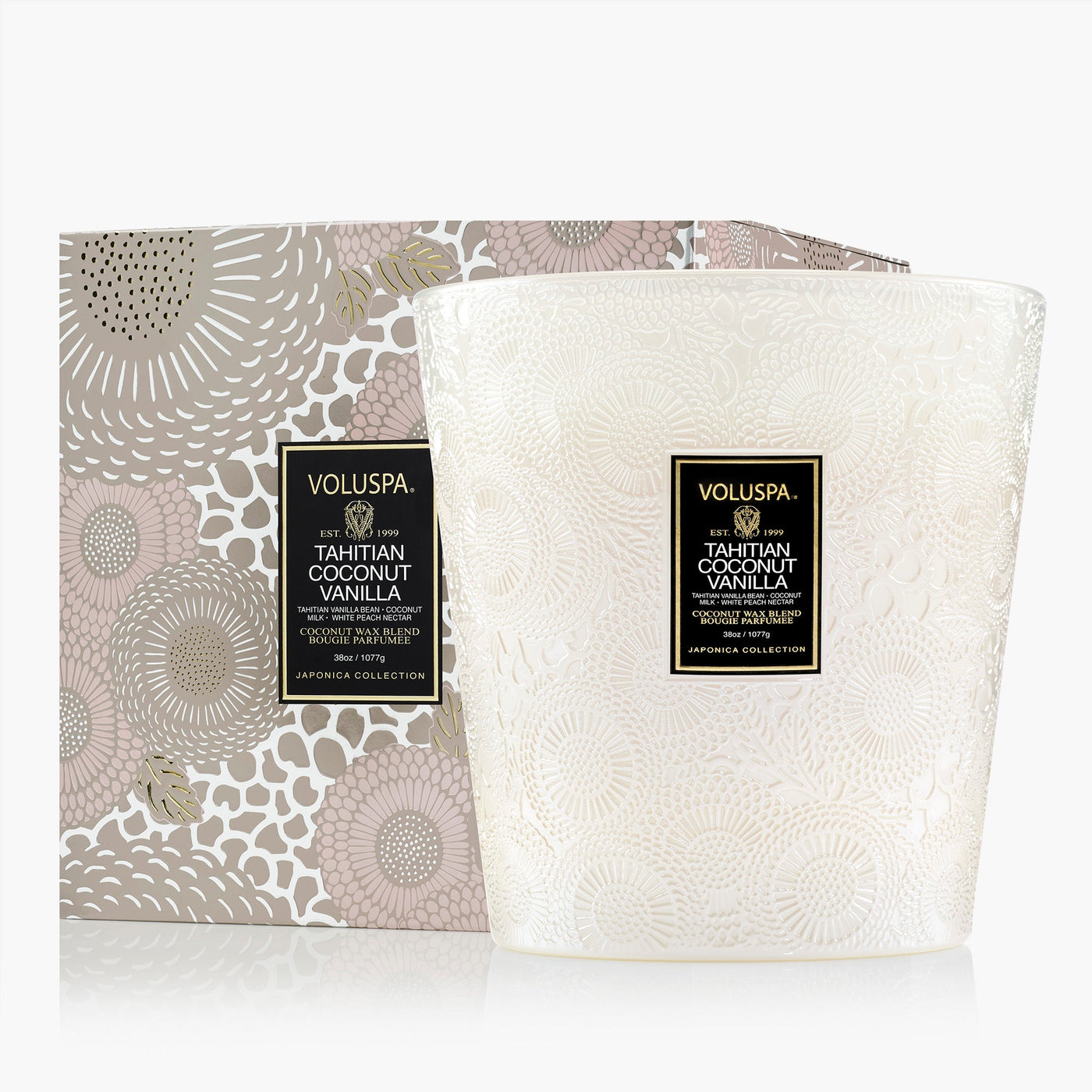 Voluspa 3-Docht Duftkerze Tahitian Coconut Vanilla | 1.077 g