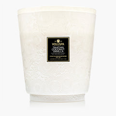 Voluspa 5 Wick Hearth Scented Candle Tahitian Coconut Vanilla | 3.5 kg