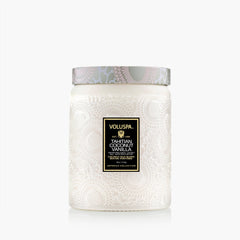 Voluspa Scented Candle Tahitian Coconut Vanilla | Large Jar