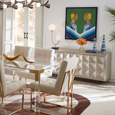 Jonathan Adler Dekoschale Miami Pedestal Bowl