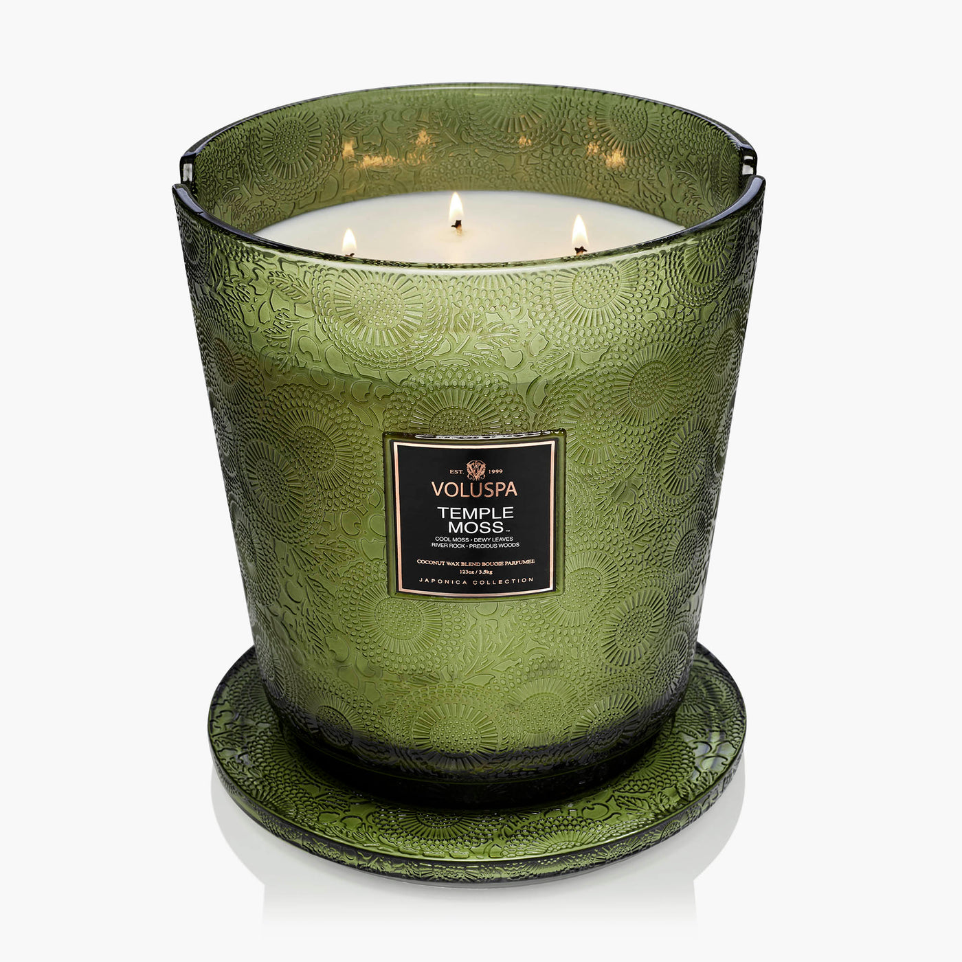 Voluspa 5-Docht Duftkerze Temple Moss | 3,5 kg