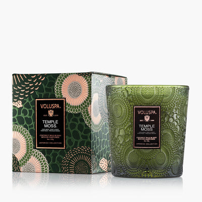 Voluspa Duftkerze Temple Moss | Classic Candle