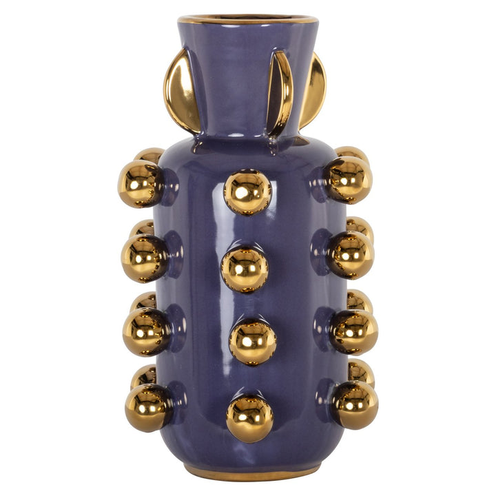 Richmond Interiors Vase Zalia Lila | H 34 cm