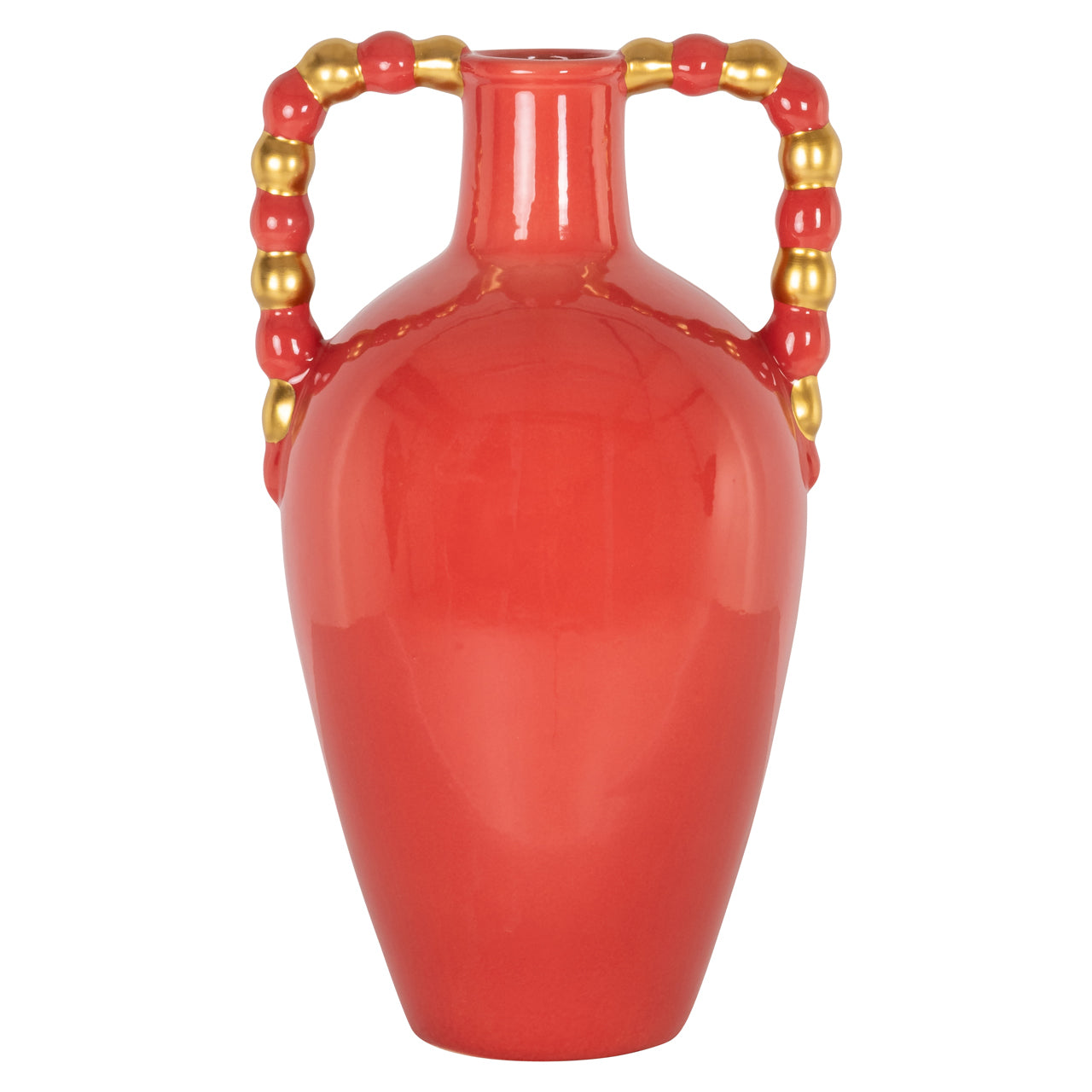 Richmond Interiors Vase Davita orange | H 45 cm