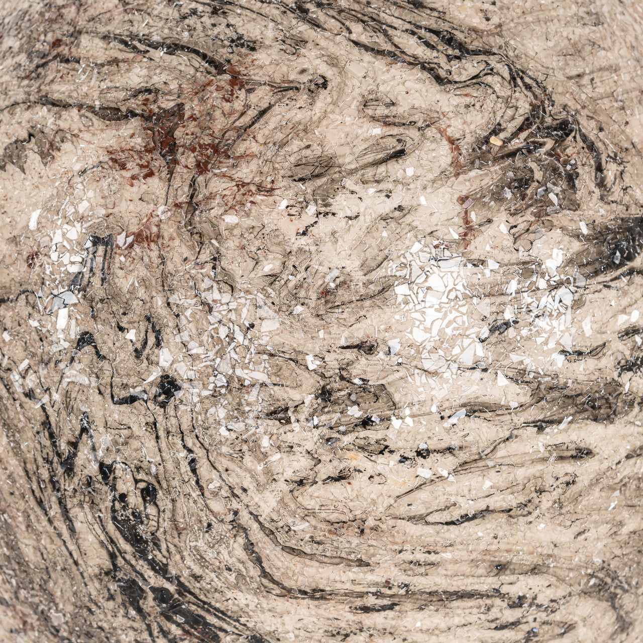 Richmond Interiors Bodenvase Moisa | Beige