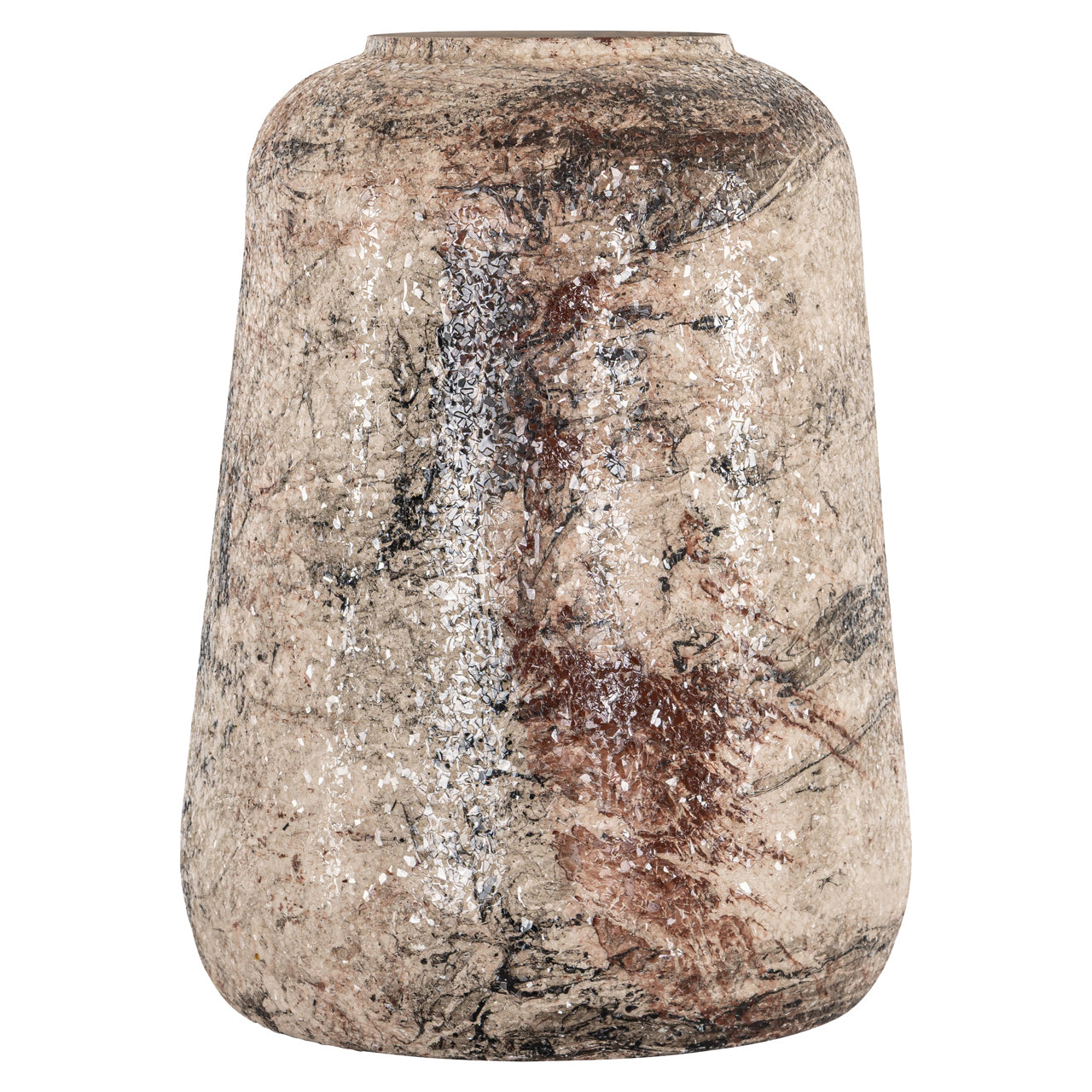 Richmond Interiors Vase Dena Beige | H 49 cm