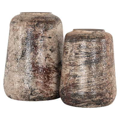 Richmond Interiors Vase Dena Beige | H 49 cm