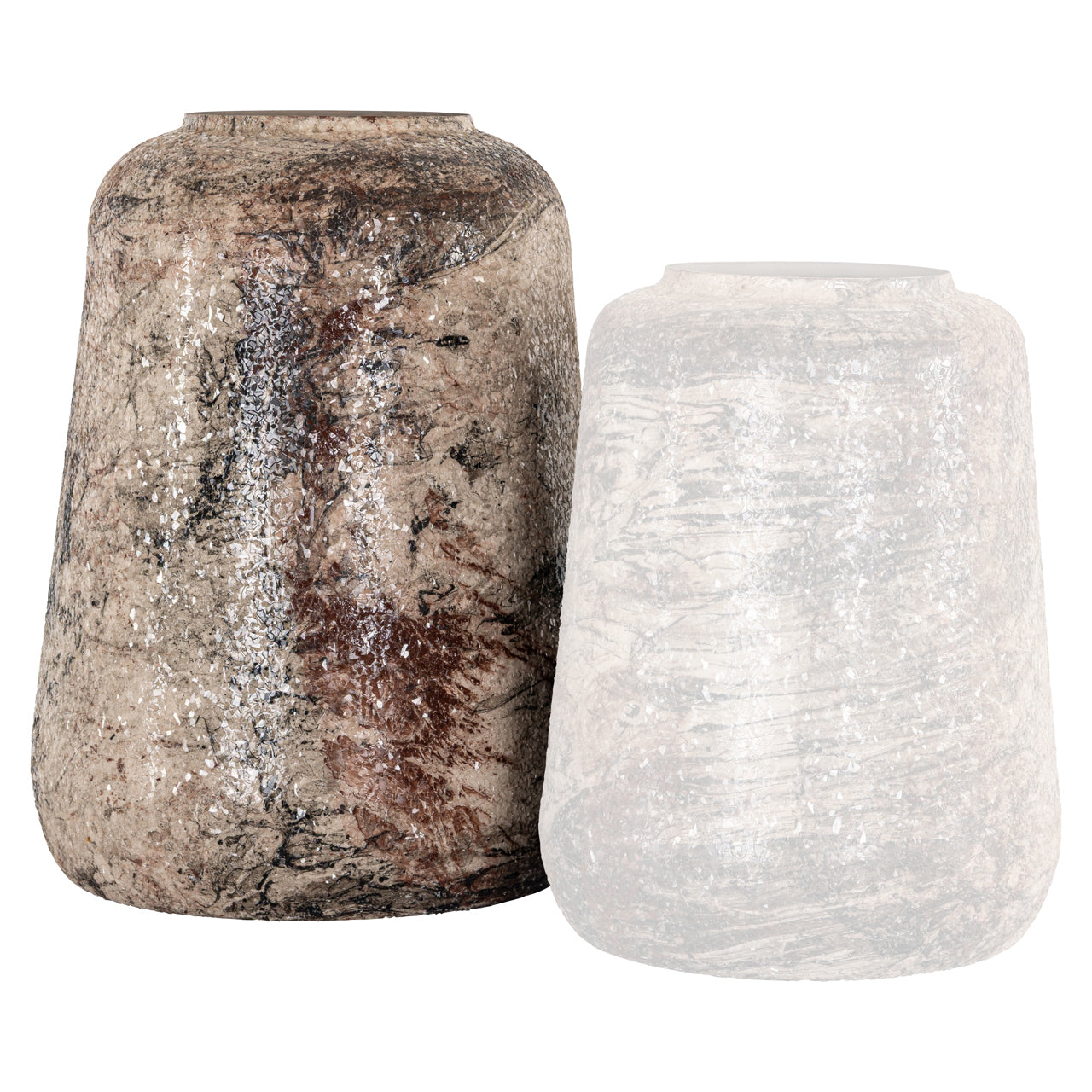 Richmond Interiors Vase Dena Beige | H 49 cm