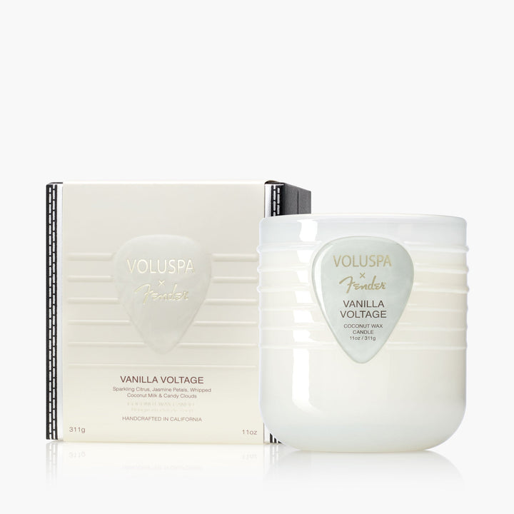 Voluspa Duftkerze Vanilla Voltage Fender Collection Luxe Classic Candle