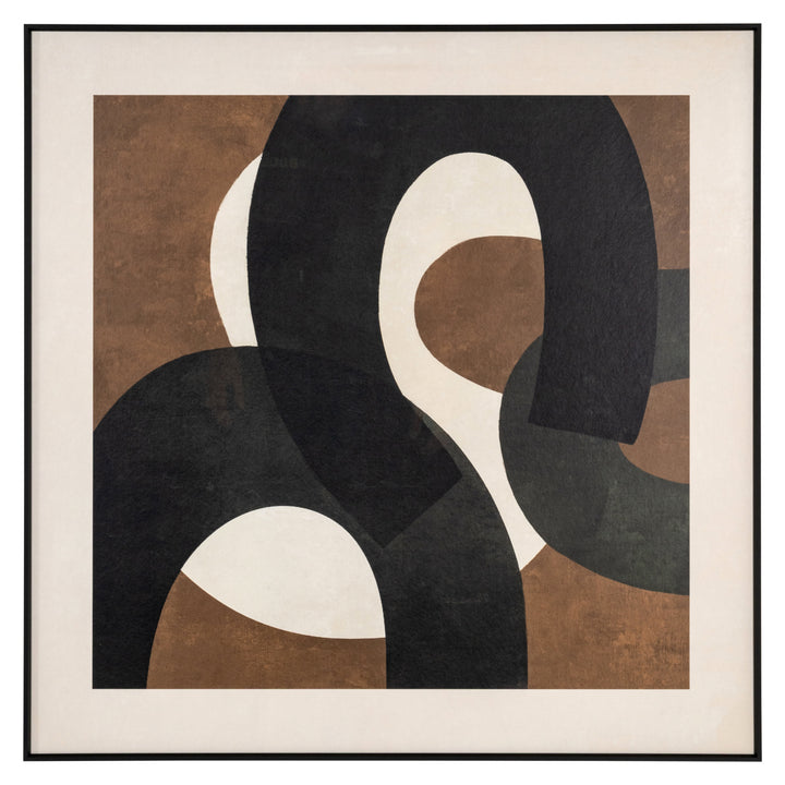 Richmond Interiors Wandbild Wall Art Euphoria links | 80x80 cm