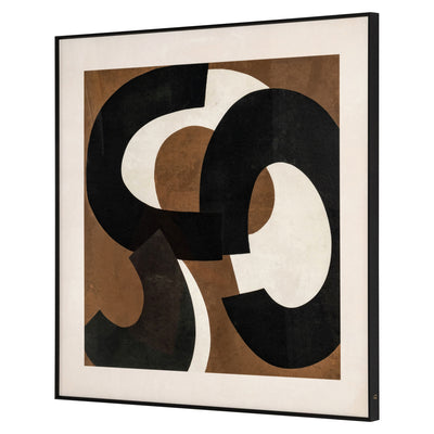 Richmond Interiors Wandbild Wall Art Euphoria rechts | 80x80 cm