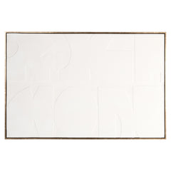 Richmond Interiors Wandbild Wall Art Decadence Weiß | 120x80 cm