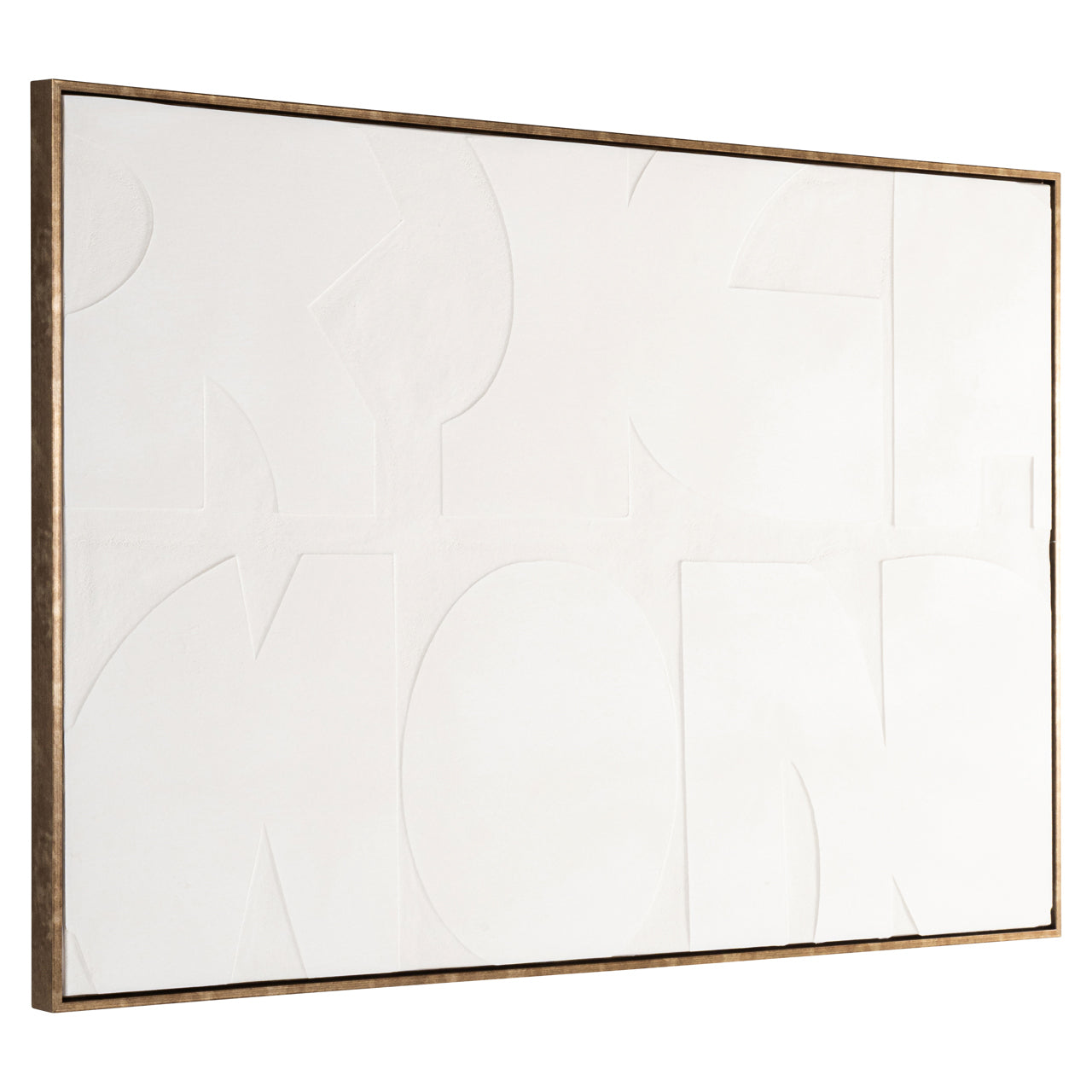Richmond Interiors Wandbild Wall Art Decadence Weiß | 120x80 cm