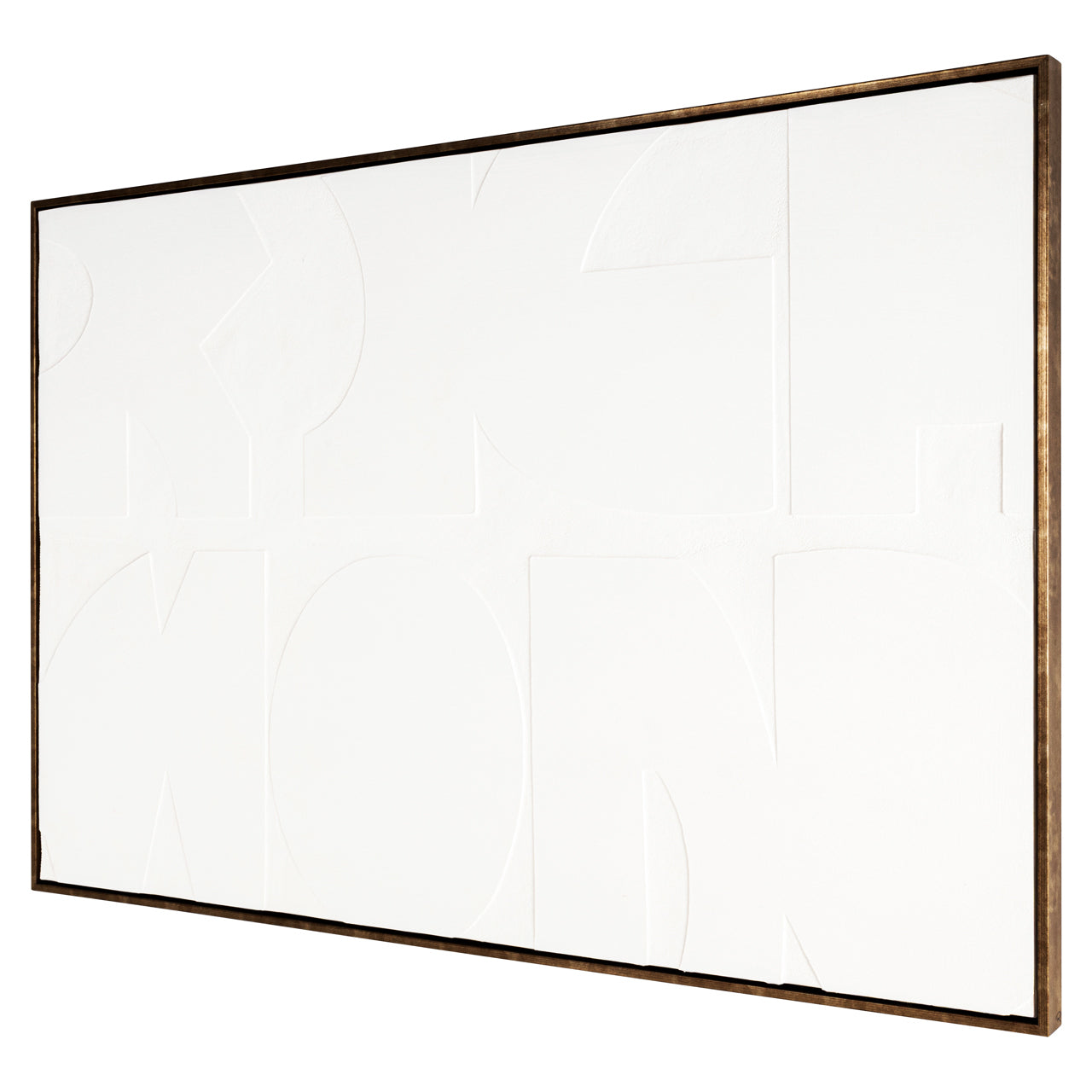 Richmond Interiors Wandbild Wall Art Decadence Weiß | 120x80 cm