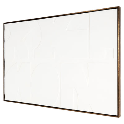 Richmond Interiors Wandbild Wall Art Decadence Weiß | 120x80 cm