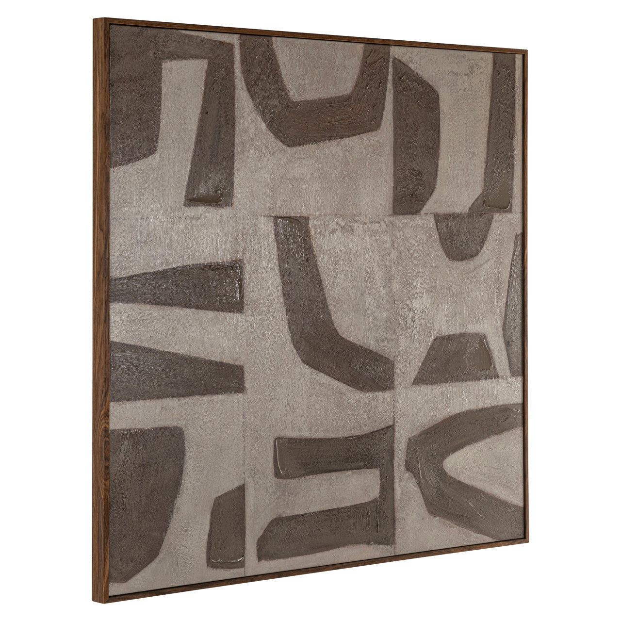 Richmond Interiors Wandbild Wall Art Zenith Sand Rechts | | 100x100 cm