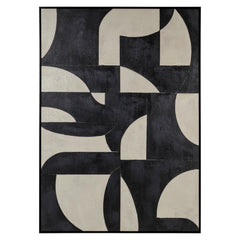 Richmond Interiors Wandbild Wall Art Splendor Schwarz | 100x140 cm