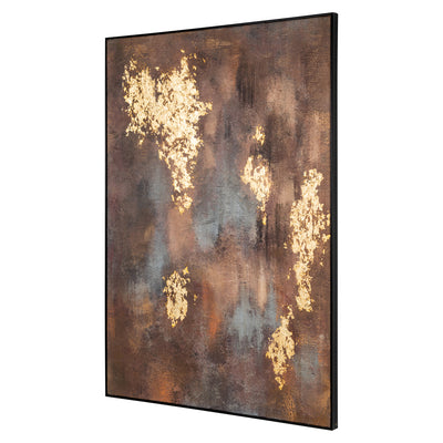 Richmond Interiors Wandbild Wall Art Golden gleam | 100x140 cm