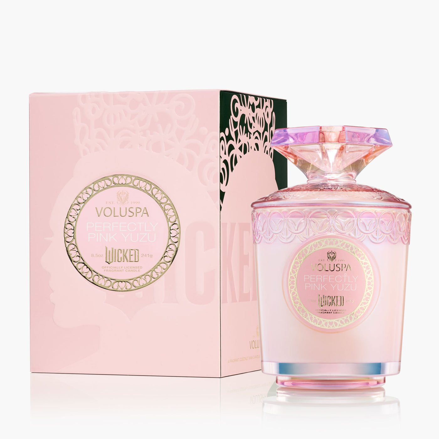 Voluspa Duftkerze Wicked Perfectly Pink Yuzu | Boxed Candle