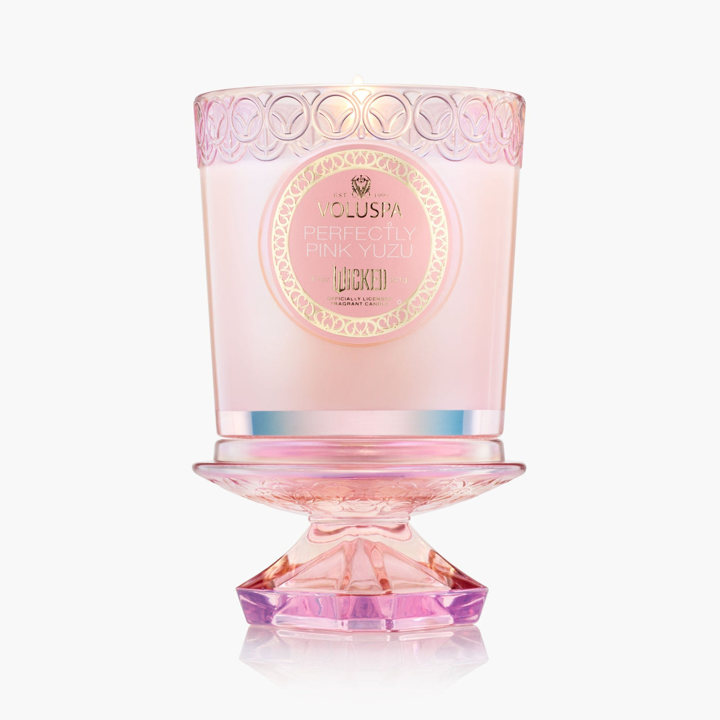 Voluspa Geschenkset Duftkerzen & Dochtschere Wicked Pink Goes Good With Green