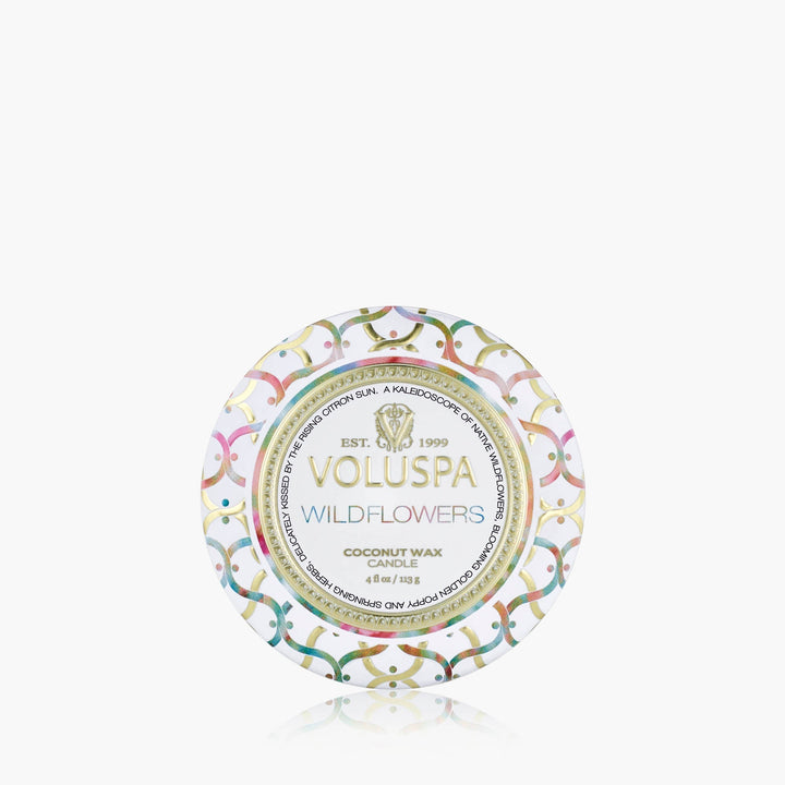 Voluspa Duftkerze Wildflowers | Minidose mit Deckel