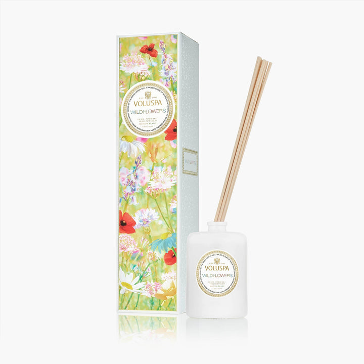 Voluspa Raumduft Wildflowers | Diffuser mit Duftstäbchen