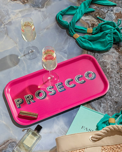 Jamida of Sweden Tablett Prosecco Pink | 43x22 cm