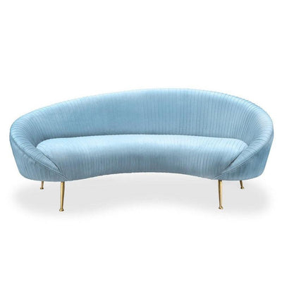Abhika Abhika Curved Sofa Kelly Plissee | 189 cm Codeso Living