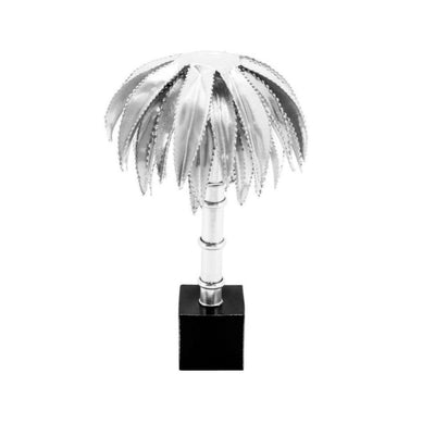 Abhika Tischlampe Canary Silber | H 30 cm Codeso Living