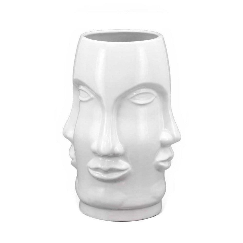Abhika Abhika Vase Ming Face Weiß | H 32 cm Codeso Living