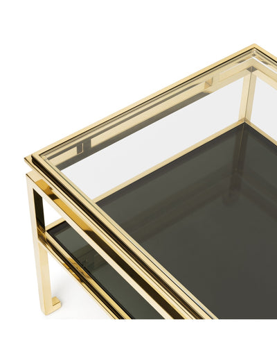 Abhika Beistelltisch Holly Gold | H 46 cm