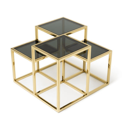 Abhika Beistelltisch Levels | Gold