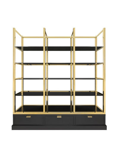 Abhika Bücherregal Jacqueline Gold | 223x240 cm