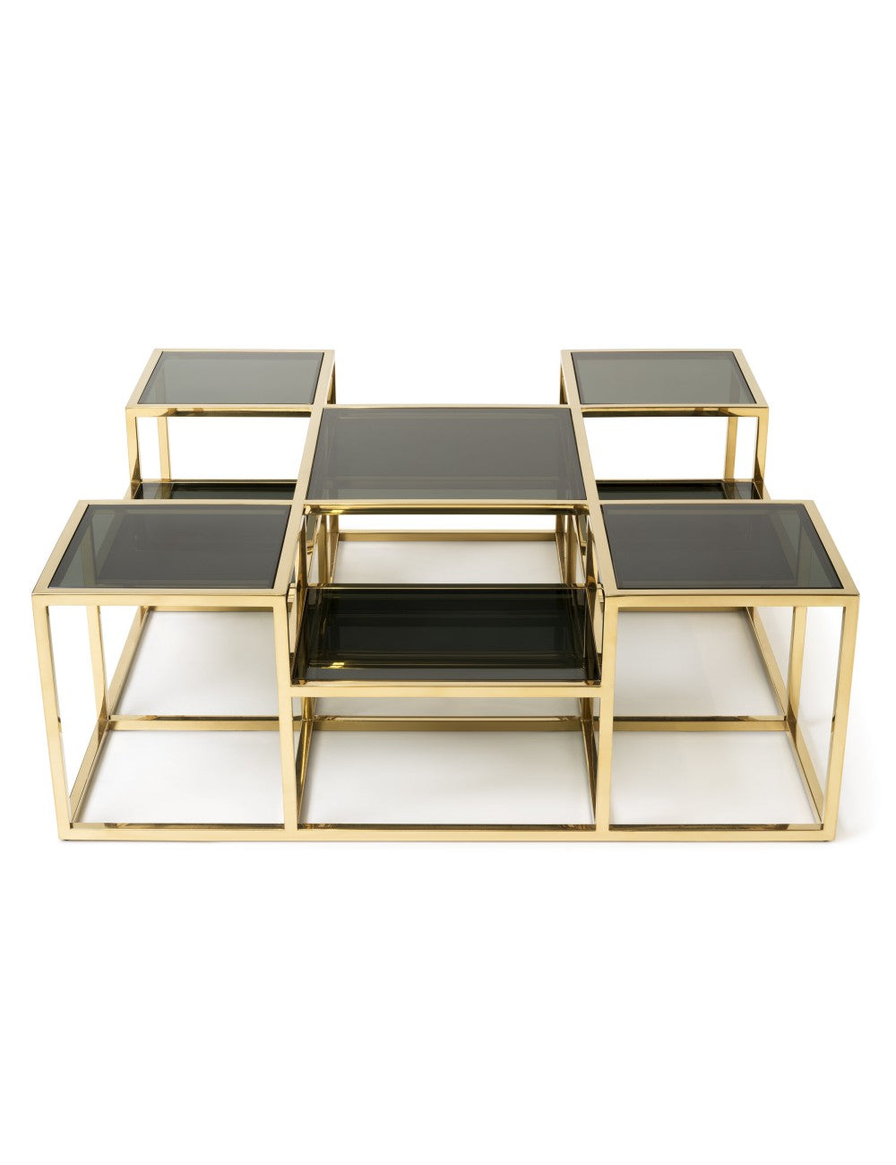 Abhika Couchtisch Levels | Gold