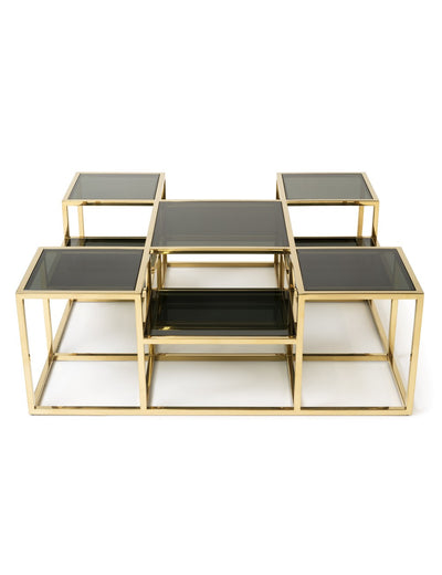Abhika Couchtisch Levels | Gold