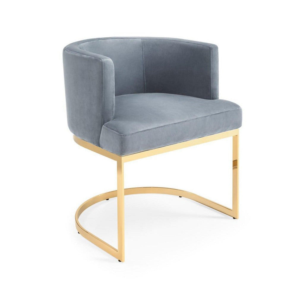 Abhika Esszimmerstuhl Pina | Gold&Grau