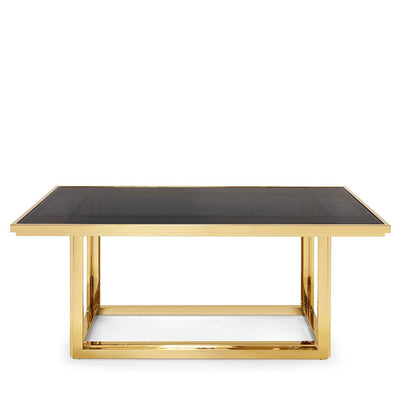 Abhika Glas-Esstisch Massy | 180x90 cm