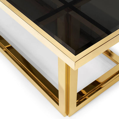 Abhika Glas-Esstisch Massy | 180x90 cm