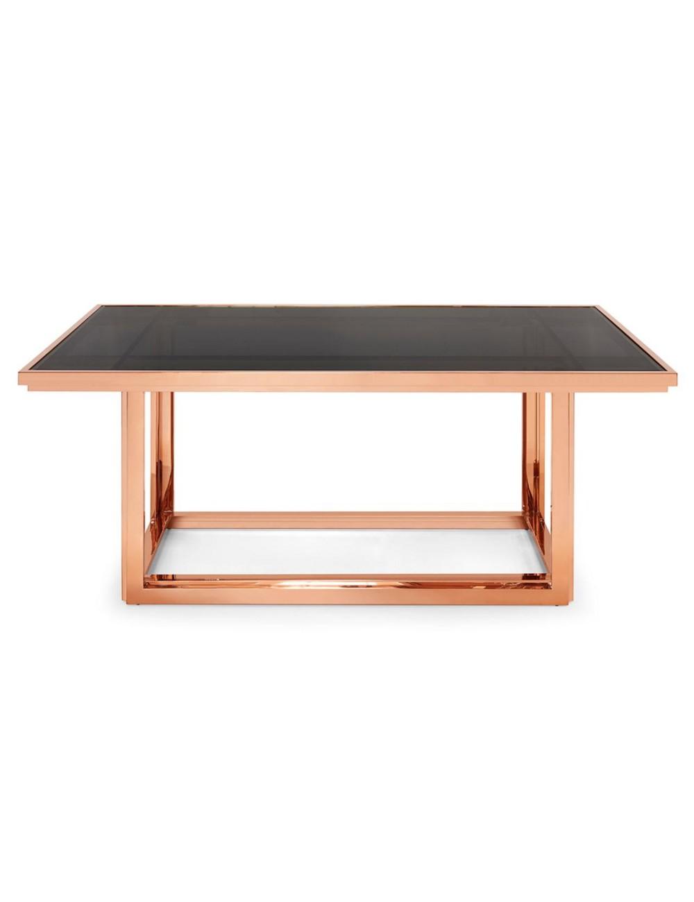 Abhika Glas-Esstisch Massy | 180x90 cm