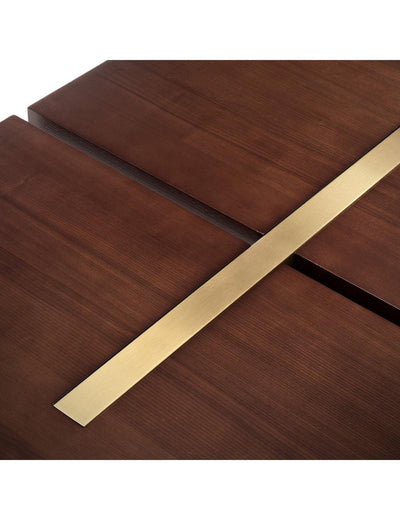 Abhika Holz-Esstisch Reddy | 215x102 cm