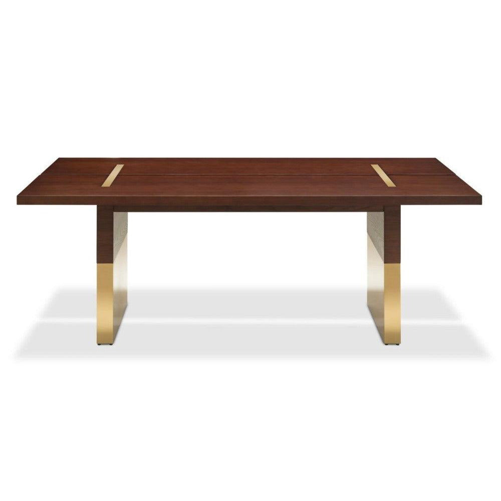 Abhika Holz-Esstisch Reddy | 215x102 cm