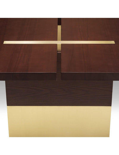 Abhika Holz-Esstisch Reddy | 215x102 cm